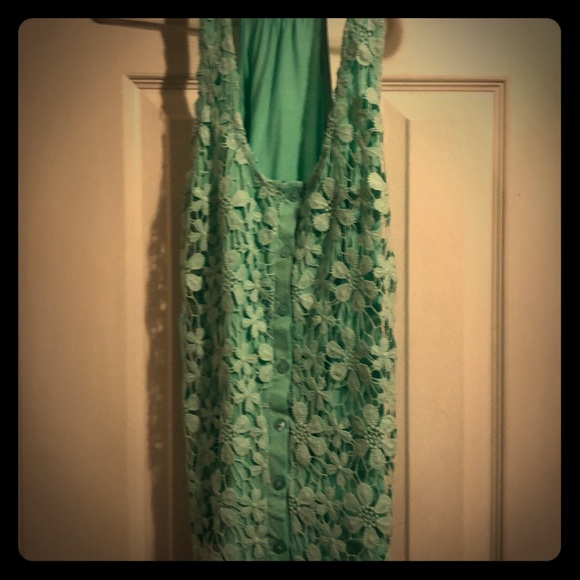 Made for me to look amazing mint green halter - Picture 1 of 4